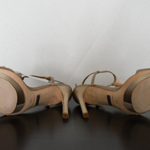 Gorgeous Badgley Mishka platform heels with flower detail; Women's Size 9 (US) - Picture 9 of 9